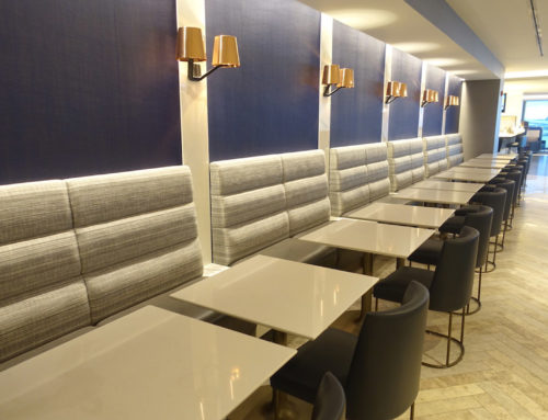 United Airlines Polaris Club at O’Hare Airport